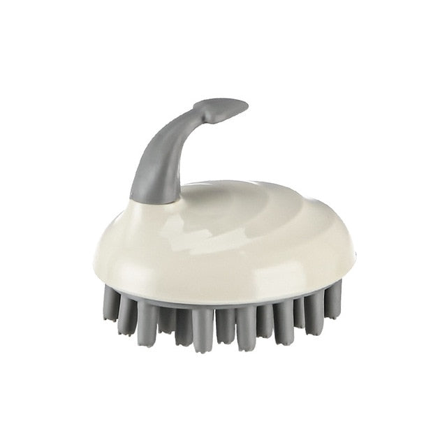 Silicone Scalp Massager - Shampoo Brush