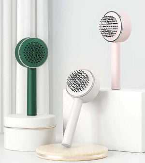 Self-Cleaning Hair Brush