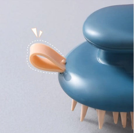 Silicone Scalp Massager - Shampoo Brush