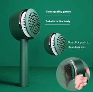 Self-Cleaning Hair Brush