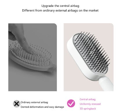 Self-Cleaning Hair Brush