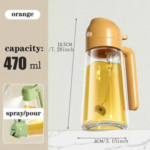 2-in-1 Oil Dispenser Bottle