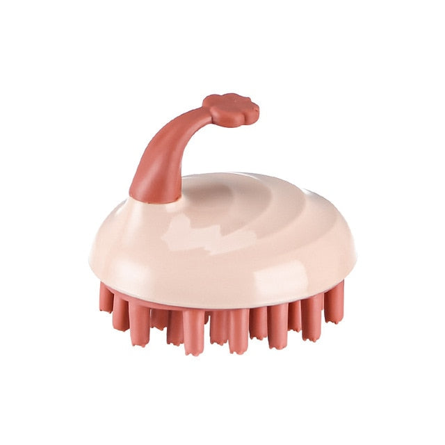 Silicone Scalp Massager - Shampoo Brush